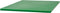 Heavy-Duty Plastic Cutting Board, 15" x 20" x 1/2", Green, Winco