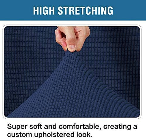 29"-34" H.VERSAILTEX Ottoman Cover Slipcover Rectangle Fit Length Footrest Sofa Slipcovers Stool Cover Footstool