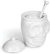 BELL BOOK AND CANDLE Sugar Skull Sugar Bowl - 12 Oz - Goth Valentines Day Decor, Spooky Gifts, Witchy Gifts