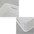 Plastic Weave Storage Basket Bin, 10" x 7.5" x 4", 6 Pack