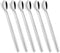 AOOSY Long Handle Spoon, 9-inch Ice Tea Spoon, Premium 18/10 Stainless Steel, Set of 6