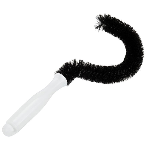 OCS Parts Coffee Pot Cleaning Brush, 10-Inch Curved Brush for Home and Commercial Coffee Decanters