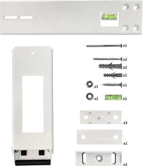 Window Air Conditioner Mounting Support Bracket, Universal Stand for 5,000 to 10,000 BTU Units, Supports Up to 85 lbs