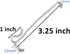 Valance Clips, 6pcs Clear Plastic Hidden Clip for 3-1/4'' Window Blinds, Valance Retainer Holder