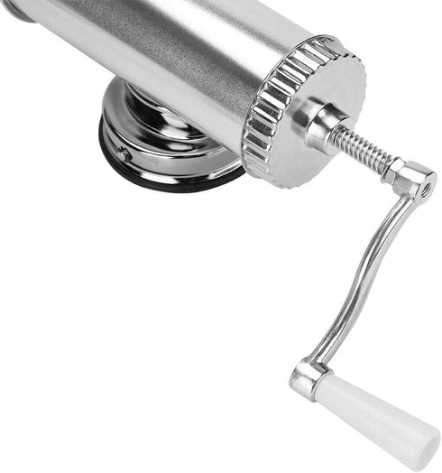 2 LB Food Grade Stainless Steel Vertical Sausage Stuffer Maker Sausage Filler Meat Pork Filler for Home & Restaurant