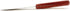 Wall2Wall Stainless Steel Straight Edge Wide Butter Spreader Deluxe Kitchen Tools, Wood Handle, 8” (4)
