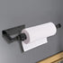 SUS304 VAEHOLD Self Adhesive Paper Towel Holder Under Cabinet Mount, Wall Mounted Paper Towel Roll Holder with Damping