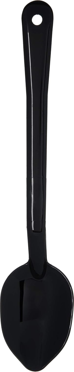 Carlisle FoodService Products 442003 High Heat Solid Spoon, 13", Black
