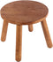 zaowofires Round Solid Wooden Step Stool Garden Stool10''H,Plant Stool Wood Legs Detachable for