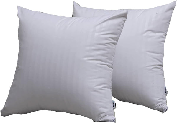 Feather Proof Pillow Protectors 20x20, Waterproof Cover for Goose Down Throw Pillows, 2 Pack