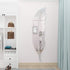 3D Acrylic Mirror Wall Decor Stickers - 11.8x49.2 Inches Feather Shaped DIY Self-Adhesive Wall Art Decals