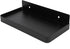 Walfront Stainless Steel Bathroom Phone Rack Holder, Wall Mounted Towel Storage Shelf, Black