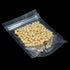 PABCK 100 Pack Clear Resealable Stand Up Bags, Heat Seal Zipper Lock Reusable Storage Pouches for Food Storage