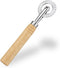 Pastry Cutter Wheel with Wooden Handle, Fluted Ravioli Crimper, Pizza Dumpling Cutter for Home and Kitchen
