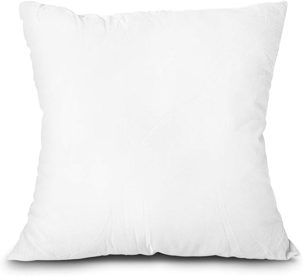 EDOW Throw Pillow Insert, Lightweight Soft Polyester Down Alternative, Decorative Pillow, 18x18, Machine Washable