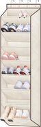 SLEEPING LAMB Over The Door Shoe Organizer for Closet with Large Deep