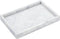 Natural Marble Tray for Desktop/Kitchen/Vanity/Bathroom, Stone Organizer Tray for Coffee Table, Plate Holder for