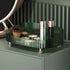Makeup Perfume Organizer Tray, Vanity Cosmetic Skincare Countertop Organizer for Bathroom Dresser Table, Green