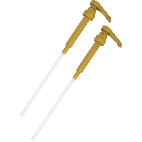 Syrup Pump Set of 2, Compatible with Torani, DaVinci, and Skinny, Fits 25.4 oz-750ml Bottles