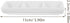 BESTonZON 3 Compartment Ceramic Dipping Bowls, 6 inch Rectangular Divided Plate for Sushi, Candy, Tomato Sauce