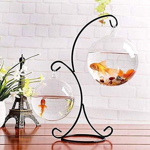 Archi YY YEARCHY Ornament Display Stand Iron Pothook Stand for Hanging Glass Terrarium (Iron Stand)