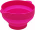 Mini Microwave Popcorn Popper, BPA Free Silicone Collapsible Popcorn Maker, Dishwasher Safe (Vibrant Pink)