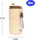 JWDREAMWAY 15 oz Stainless Steel Coffee Mug,Vacuum Insulated Tumbler with temperature display,Coffee Thermos
