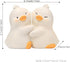 Cute Bookends, Cute Hug Ducks Decorative Bookend, Book Ends for Shelves, Cute Home Decor Unique Book Holders Book