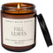 Sweet Water Decor Fall Candles - Hand Poured Soy Wax Autumn Candles with Apple & Cinnamon Scent