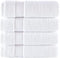NOVA Luxury Linen - Hotel Quality Turkish Towel Set for Bathroom (4