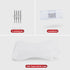 Shine Decor Connecting Parts Kit, 2 Connection Wire Cables & 1 Connector with 4-Prong Pin for RGB LED Neon Rope Lights