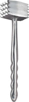 HIC Kitchen Heavyweight Meat Tenderizer, Ice Cracker, Double Sided, Heavyweight Aluminum