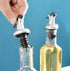 HORNO 5 Pack Oil Spouts, Olive Oil Vinegar Bottle Stopper Dispenser, Leakproof Bottle Spouts for Vinegar, Salad, Wine