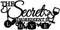 The Secret Ingredient is Love Metal Wall Art Sign - Farmhouse Kitchen Decor, Housewarming Gift (Black - 16 x 8 inch)
