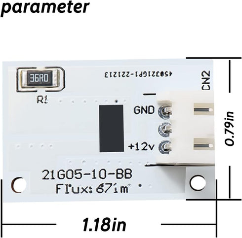 DA41-00676J LED Light Board for Samsung Refrigerator Assembly Lamp Replaces PS11732779 AP6000168