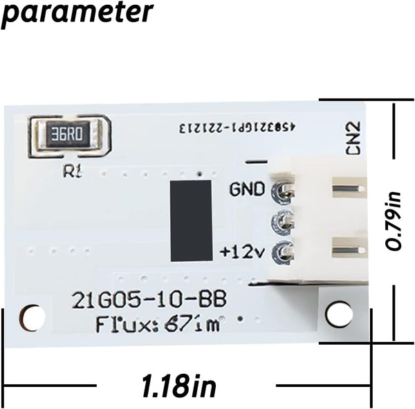 DA41-00676J LED Light Board for Samsung Refrigerator Assembly Lamp Replaces PS11732779 AP6000168