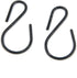 T Tulead 1.73" Length S Hooks, Iron Hanging Hooks Connectors, S-Shaped Hook Hangers, Pack of 30