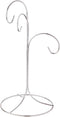 Bard's 3 Tiered Silver Ornament Stand, Tree, 10.75" H x 5.125" W x 5.125" D