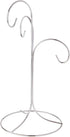 Bard's 3 Tiered Silver Ornament Stand, Tree, 10.75" H x 5.125" W x 5.125" D