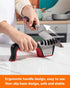 Brigii 4-in-1 Knife Sharpener, Kitchen Accessories for Ceramic Knives, Steel Knives, and Scissors