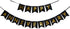 Happy Anniversary Banner - Party Hanging Paper Fans Decoration for Birthday Wedding