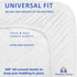 Set 4 100% 16 Inch Mattress-Homes RV King Sheet Piece, Long Staple Cotton Sateen Sheets, RV Camper Sheets RV King Size
