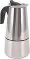 Atyhao Electric Coffee Maker, Food Grade Stainless Steel Moka Pot for Home and Outdoor Camping (450ml)