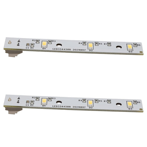 WR55X26671 LED Refrigerator Light Board for GE Refrigerator Part PS11767930 AP6035586 (2 Pack)