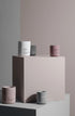 Blomus Fraga Lily White S Candle, Soy Wax Concrete