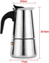 Asixx Stainless Steel Coffee Maker, Perfect for Home or Office, 4 Sizes (450ml)