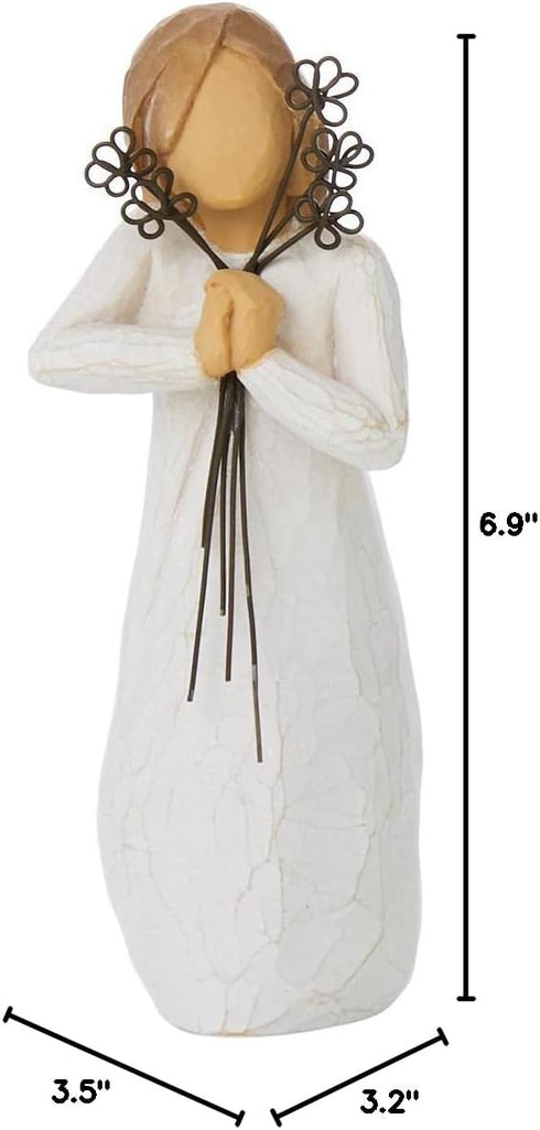 Willow Tree Sculpted Hand-Painted Figure, Friendship