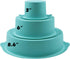 Webake Round Cake Pan Set - 3 Tier Cake Layer Tin, 8 Inch, 6 Inch, 3 Inch - Silicone Baking Molds for Parties