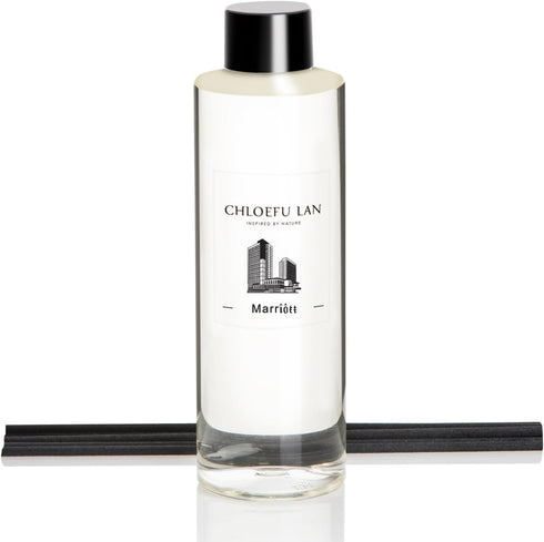 Chloefu LAN Hotel Scented Oil Diffuser Refill 7.05 oz - Natural Essential Oil for Aromatherapy, SPA, Home, 0% Alcohol