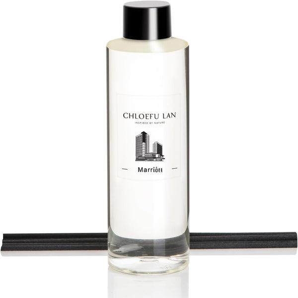 Chloefu LAN Hotel Scented Oil Diffuser Refill 7.05 oz - Natural Essential Oil for Aromatherapy, SPA, Home, 0% Alcohol